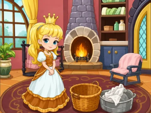 Игра Золушка: День стирки