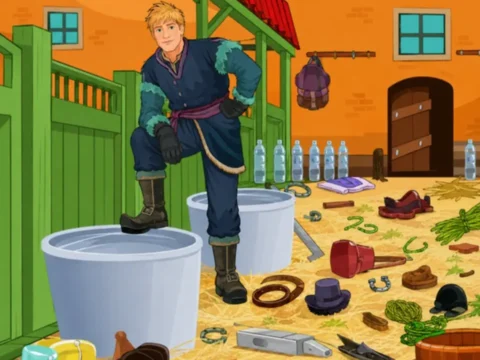 frozen-kristoff-stable-cleaning