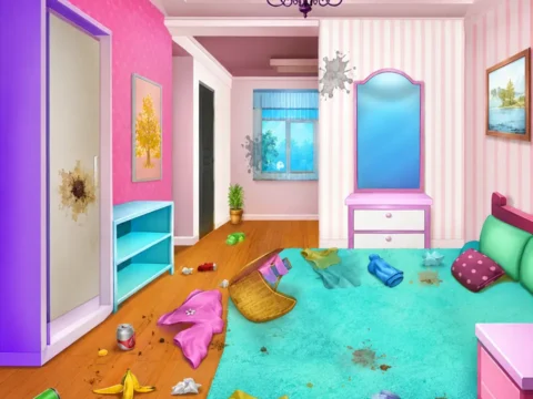 Игра Помощь маме со стиркой