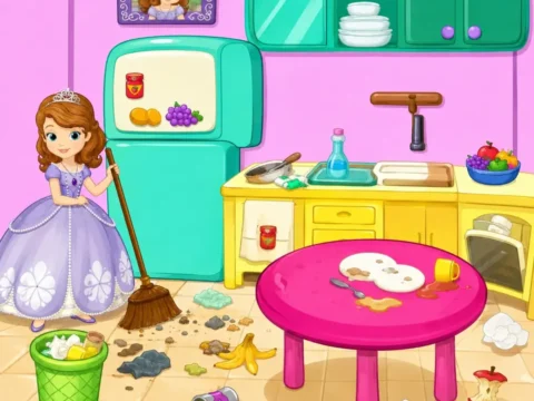 princess-sofia-cleaning