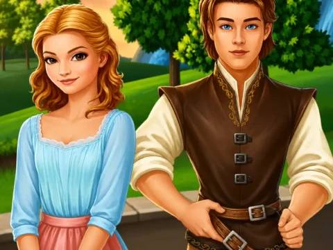 Игра Сладкий поцелуй Золушки