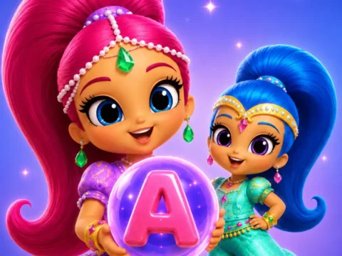 Игра Шиммер и Шайн: Собери слово