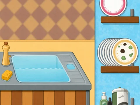 washing-dishes
